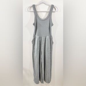 prAna Cozy Up Bayjour Jumpsuit Size Small Gray Hemp Blend